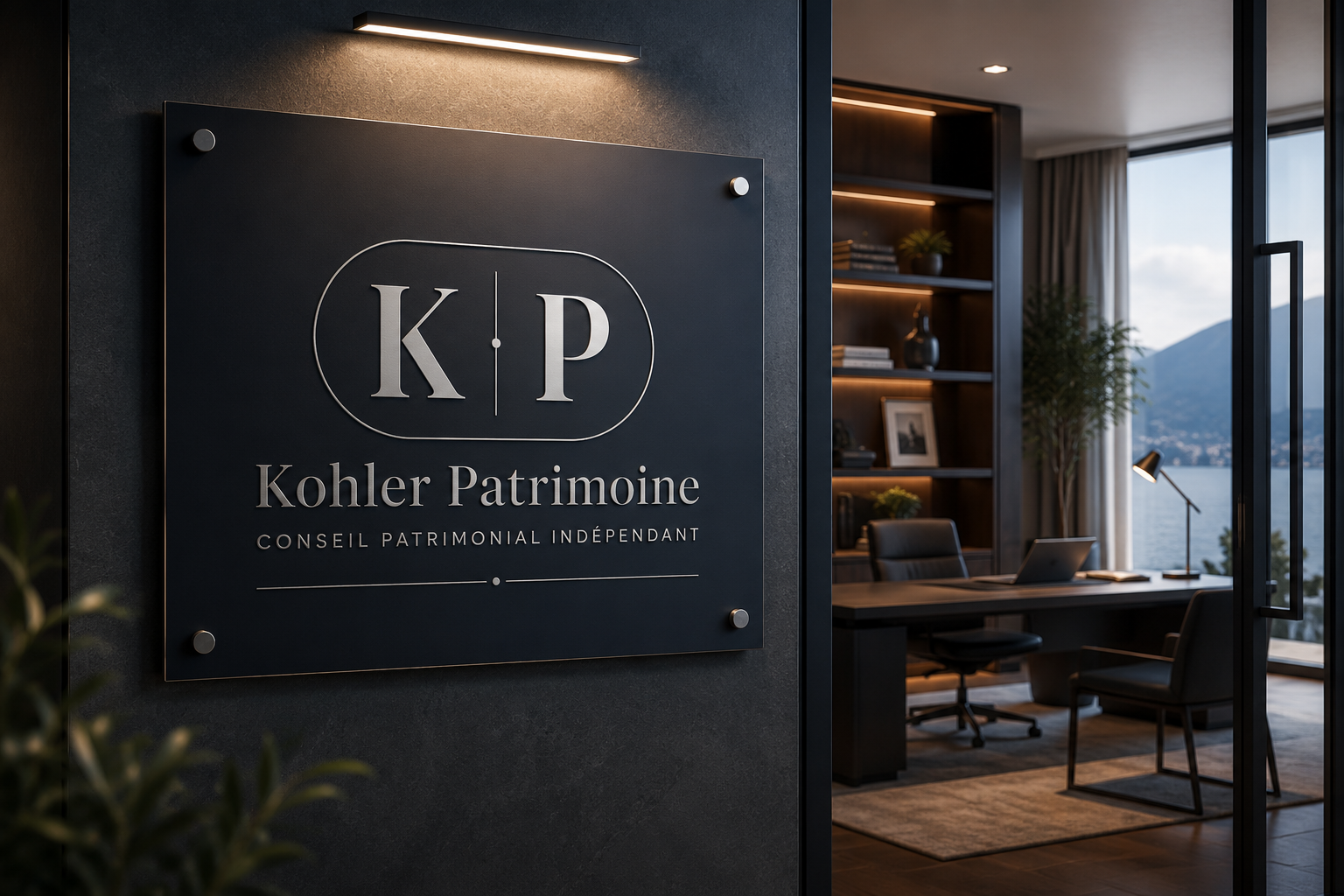 Le bureau de Kohler Patrimoine à Chens-sur-Léman